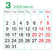 3���J�����_�[